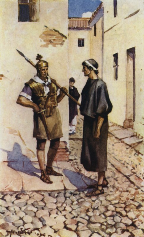 Alban and the Priest by Allan (after) Stewart