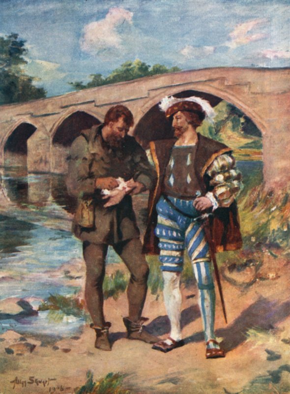 Jock Howieson and the Gudeman of Ballengeich by Allan (after) Stewart