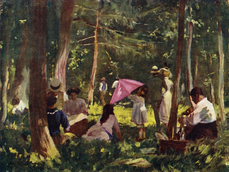 Paris: A Corner in the Bois by Allan Stewart