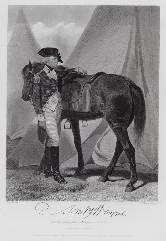 Anthony Wayne by Alonzo (after) Chappel