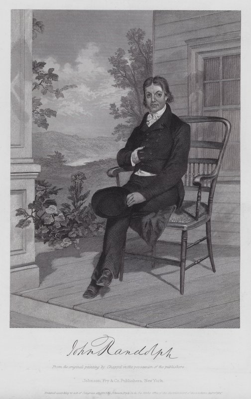 John Randolph by Alonzo (after) Chappel
