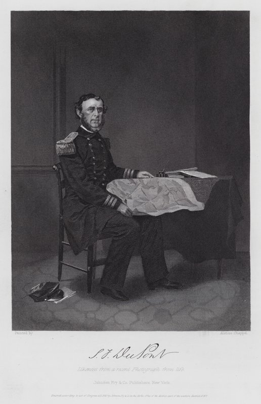 Samuel Francis Dupont by Alonzo (after) Chappel