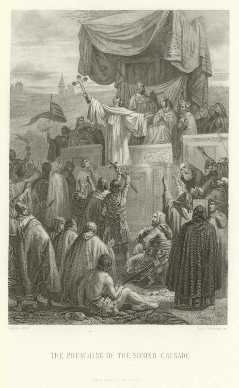 The Preaching of the Second Crusade by Alphonse Marie de Neuville