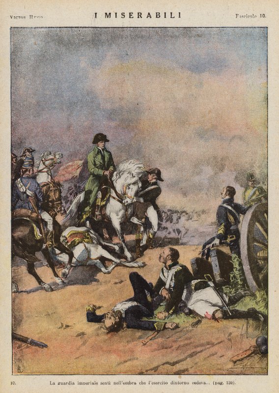 Illustration for Les Miserables by Victor Hugo by Ambrogio Lombardi