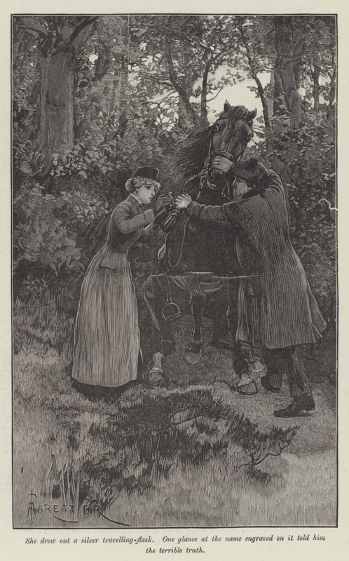 Blind Love, by Wilkie Collins by Amedee Forestier