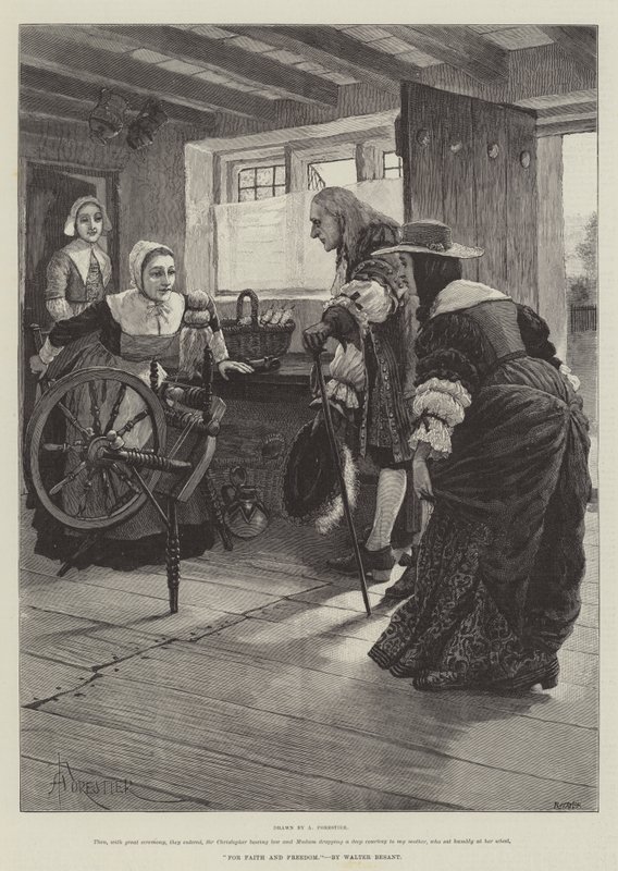 For Faith and Freedom, by Walter Besant by Amedee Forestier