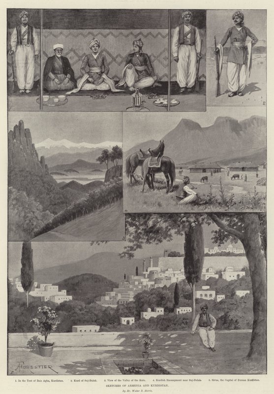 Sketches of Armenia and Kurdistan by Amedee Forestier