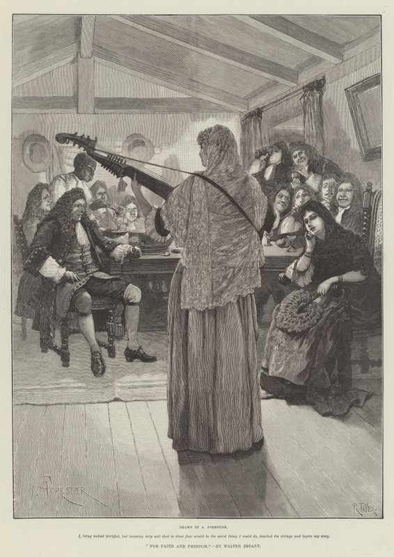 For Faith and Freedom, by Walter Besant by Amedee Forestier