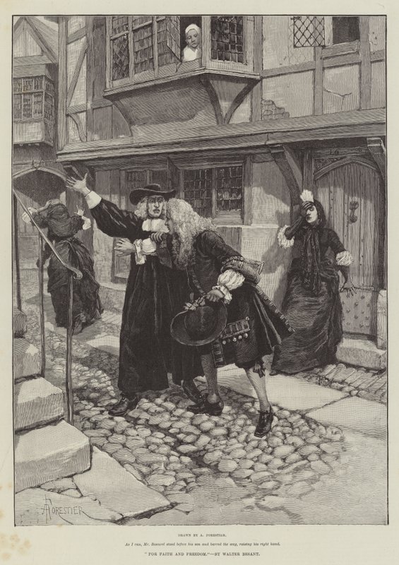 For Faith and Freedom, by Walter Besant by Amedee Forestier