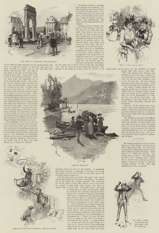 The Tramp Abroad Again, by Mark Twain by Amedee Forestier
