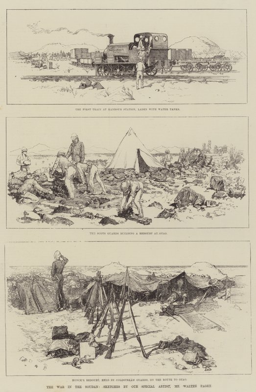 The War in the Soudan by Amedee Forestier