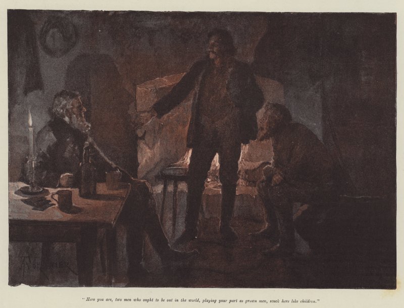 Uncle Jim and Uncle Billy, by Bret Harte by Amedee Forestier