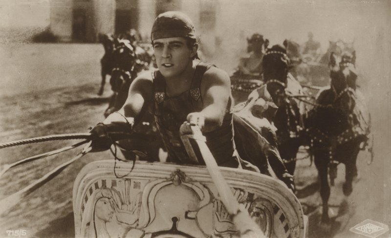 Ramon Novarro in the film Ben Hur (1925) by American Photographer