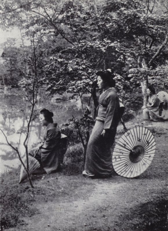 A restful retreat by the lake, Kinkakuji Monastery by American Photographer (after)