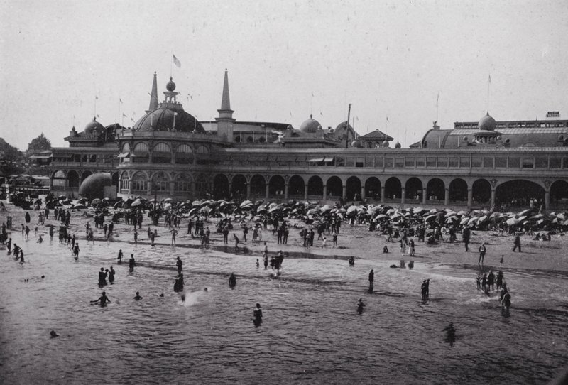 California: Santa Cruz Beach Casino, one of many Monterey Bay Resorts by American Photographer (after)