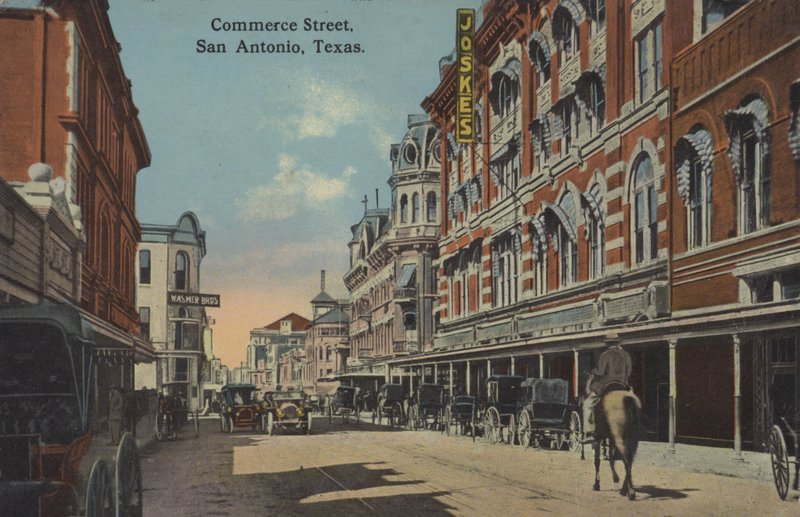 Commerce Street in San Antonio, Texas, USA by American Photographer (after)