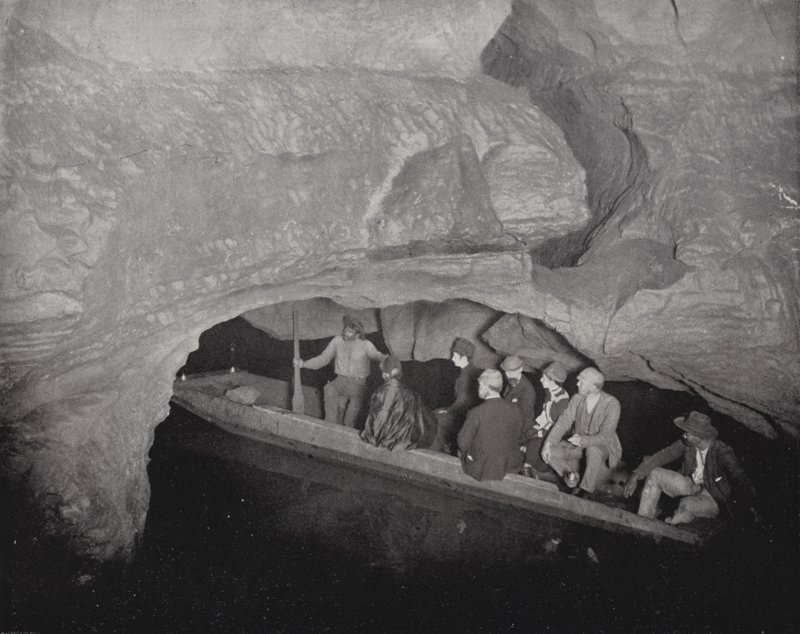 Echo River, Mammoth Cave, Kentucky by American Photographer (after)