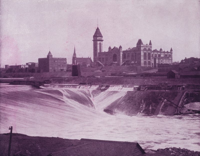 Falls of St Anthony by American Photographer (after)