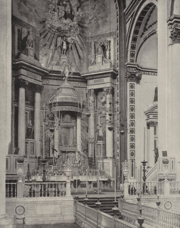 Interior of the Church of Guadalupe by American Photographer (after)