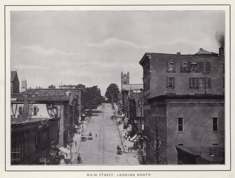 Jamestown, NY: Main Street, looking North by American Photographer (after)