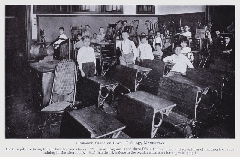New York School Enquiry by American Photographer (after)