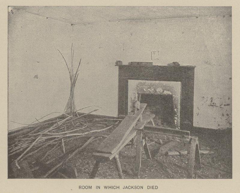 Room in which Confederate General Thomas "Stonewall" Jackson died by American Photographer (after)