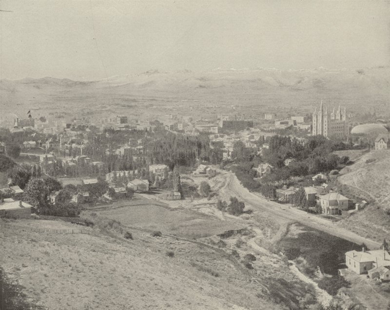 Salt Lake City, Utah by American Photographer (after)