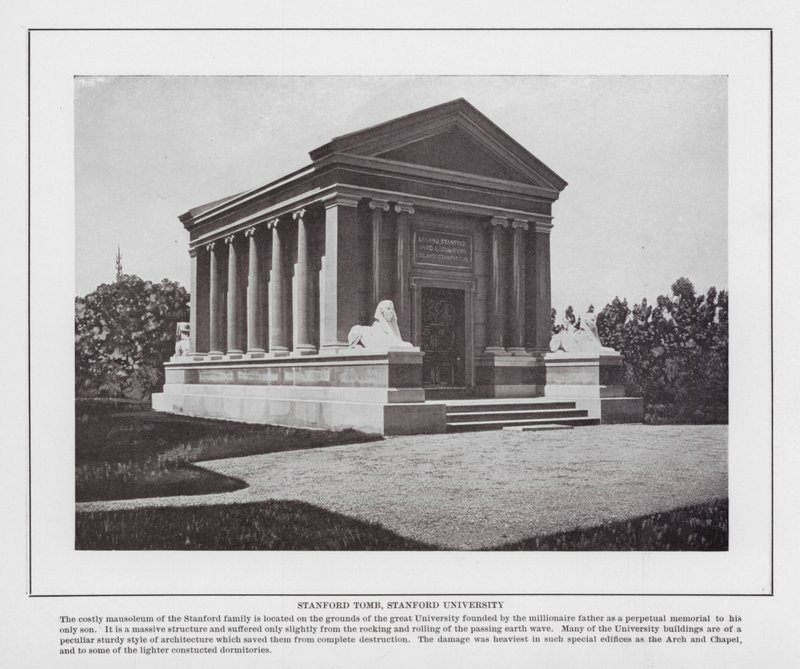 San Francisco: Stanford Tomb, Stanford University by American Photographer (after)