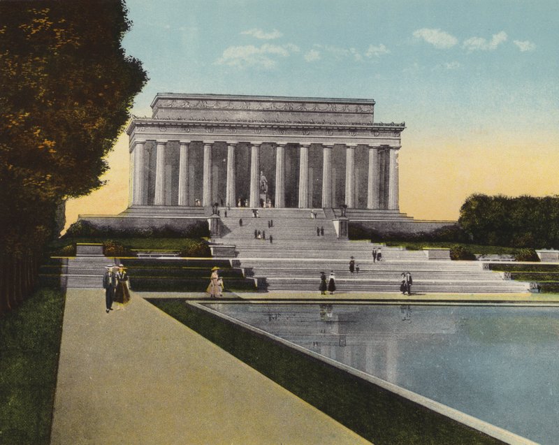 Washington DC: Lincoln Memorial by American Photographer (after)