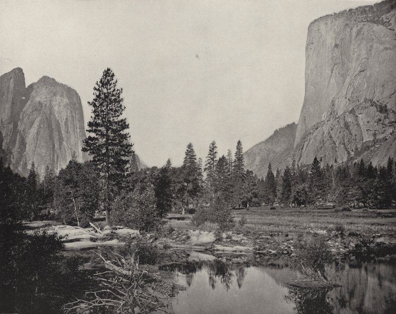 Yosemite Valley, California by American Photographer (after)