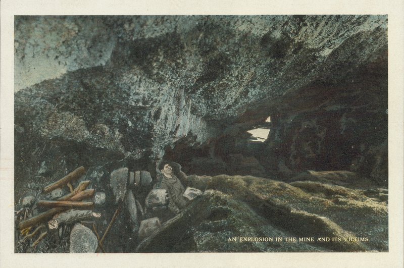 American Coal Mining: An Explosion in the Mine and Its Victims by American Photographer