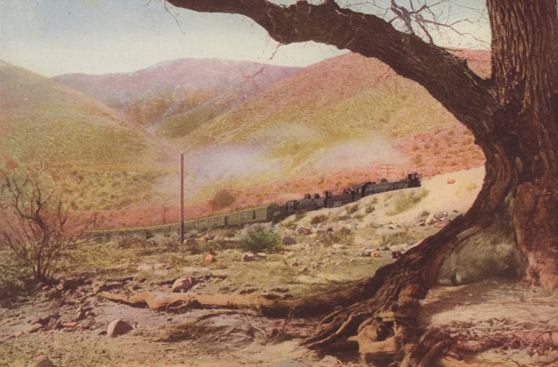 Ascending Cajon Pass, California by American Photographer