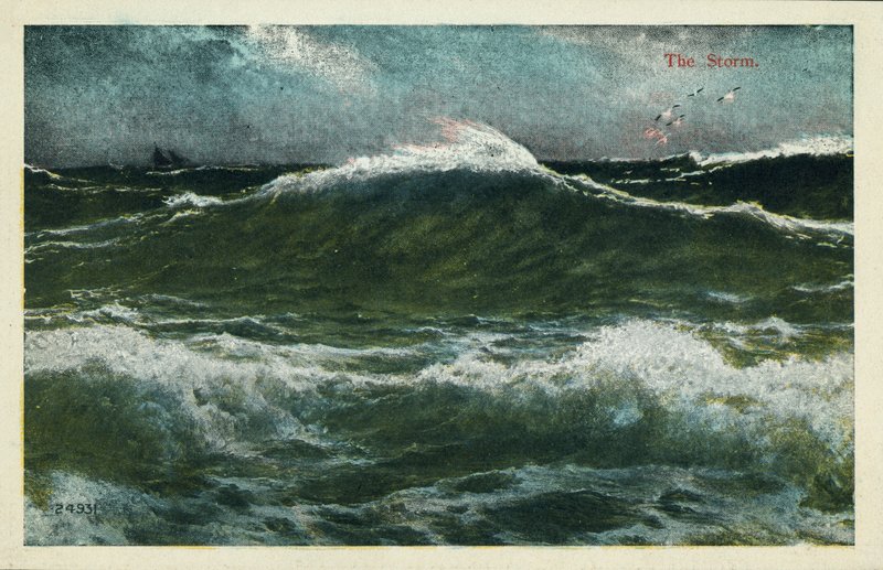 Atlantic City, New Jersey: The Storm by American Photographer