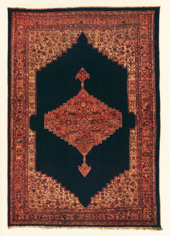 Bijar rug by American Photographer