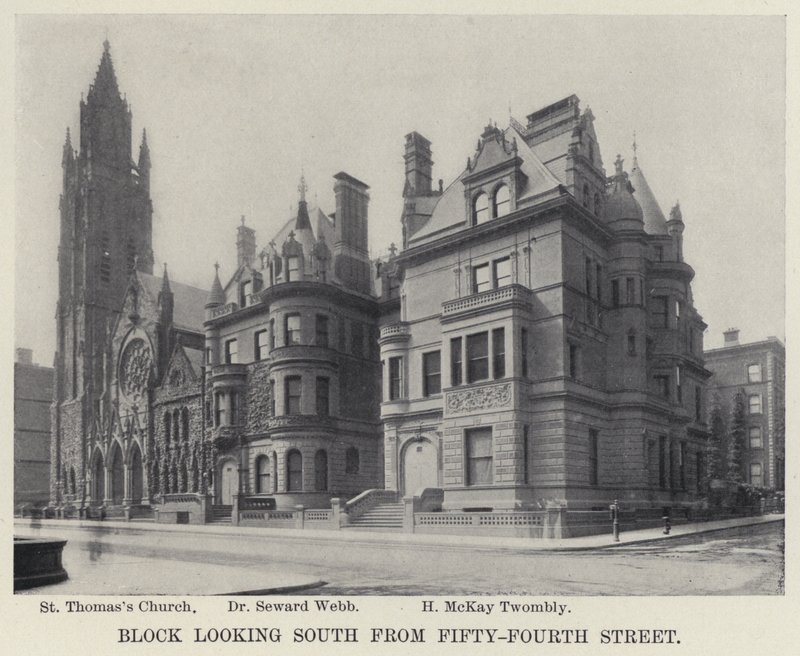 Block looking South from Fifty-Fourth Street by American Photographer