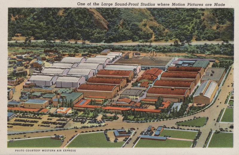 California: One of the large sound-proof studios where Motion Pictures are made by American Photographer