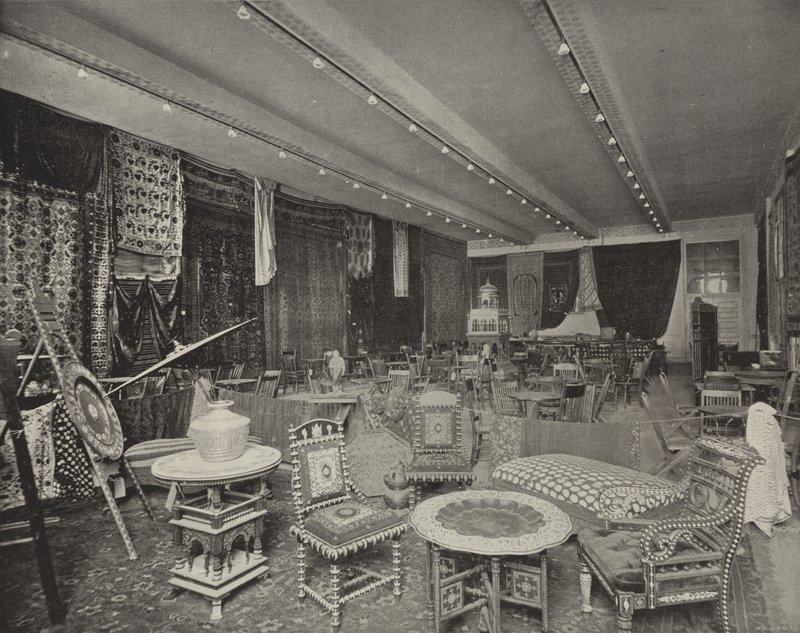 Ceylon Tea Room, Womans Building by American Photographer