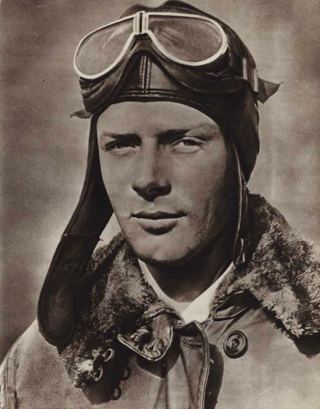 Charles Lindbergh, Airman by American Photographer