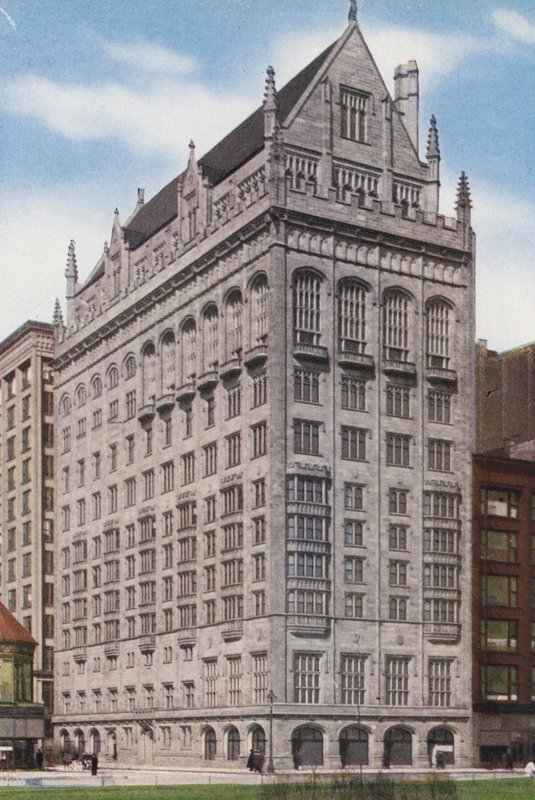 Chicago: University Club, Michigan Boulevard and Monroe Street by American Photographer