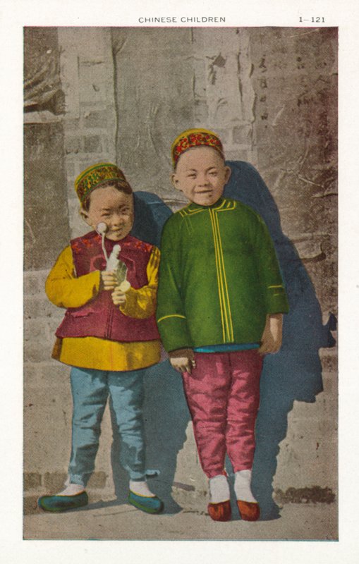 Chinese Children by American Photographer