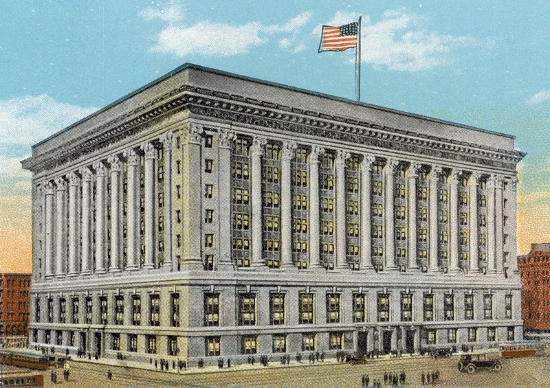City Hall and County Building by American Photographer