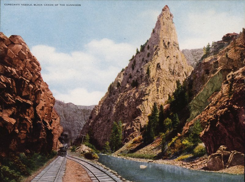 Curecanti Needle, Black Canon of the Gunnison by American Photographer
