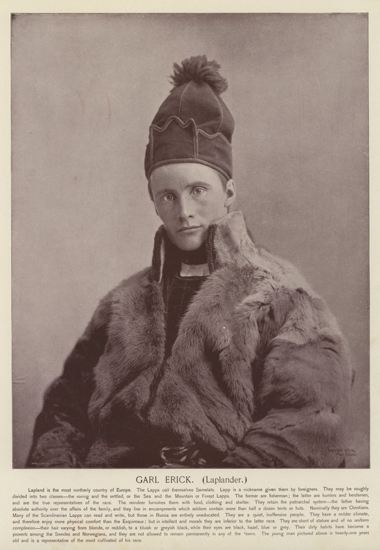Garl Erick, Laplander by American Photographer