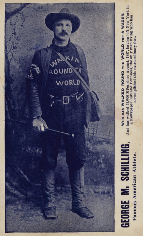 George M Schilling, Famous American Athlete by American Photographer