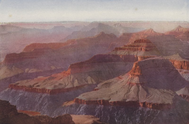 Grand Canyon, Arizona, Sunset from Hopi Point by American Photographer