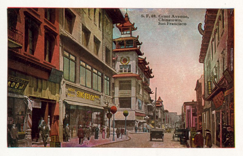Grant Avenue, Chinatown, San Francisco by American Photographer