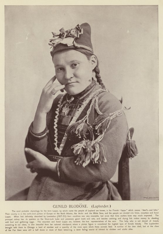 Gunild Blodoxe, Laplander by American Photographer