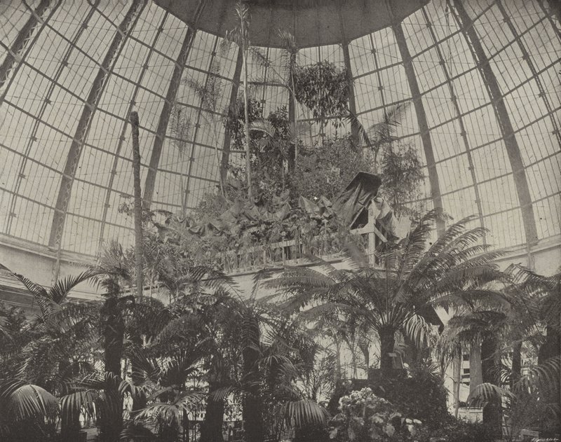 Interior of the Horticultural Dome by American Photographer