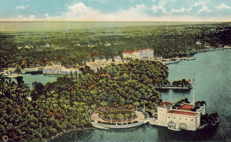 Miami, Florida, c 1925: The Beautiful Deering Estate by American Photographer