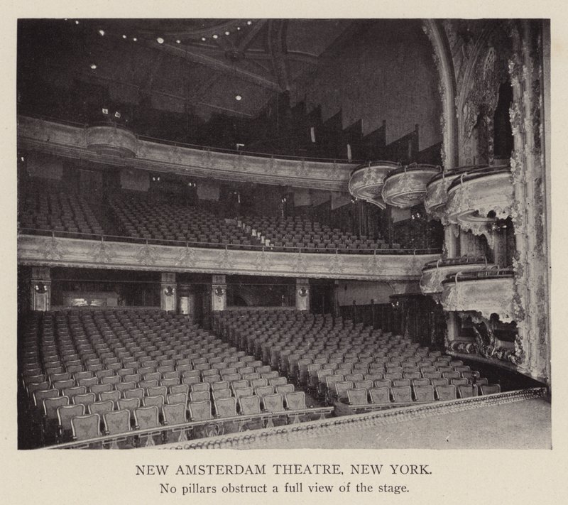 New Amsterdam Theatre, New York by American Photographer
